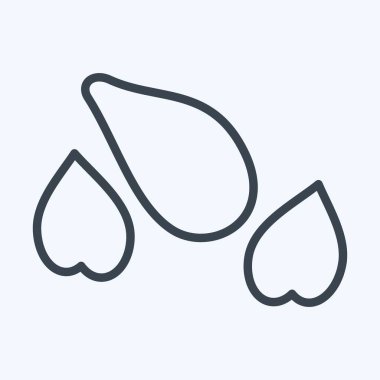 Icon Seeds. suitable for Garden symbol. line style. simple design editable. design template vector. simple illustration