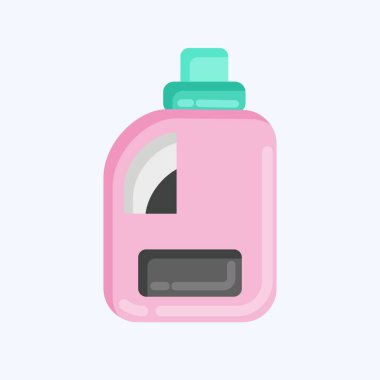 Icon Clean Product. related to Laundry symbol. flat style. simple design editable. simple illustration, good for prints