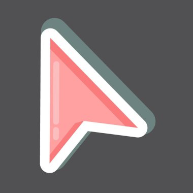 Etiket Seçici. Grafik Tasarım Araçları sembolüyle ilgili. Basit dizayn edilebilir. Basit bir çizim. basit vektör