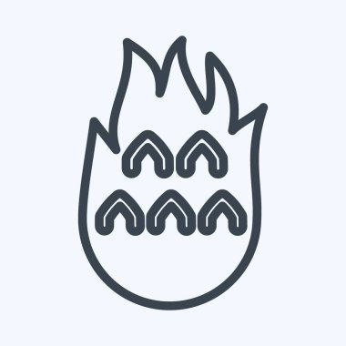 İkon Ejder Meyvesi. Tayland sembolüyle ilgili. Sıra tarzı. Basit dizayn edilebilir. Basit bir çizim. Basit vektör simgeleri. Dünya Seyahat Turizmi. Tayland