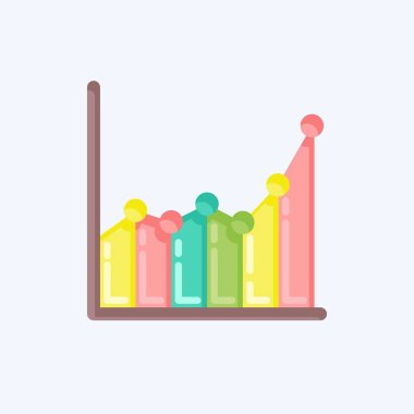 Simge Örnek Verisi. Makine Öğrenme sembolüyle ilgili. Düz stil. Basit dizayn edilebilir. Basit bir çizim. Basit vektör simgeleri