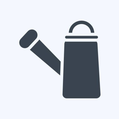 Icon Sulama Kutusu 2 Flora sembolüyle ilgili. Kabartma tarzı. Basit bir çizim. Bitki. Meşe ağacı. Yaprak. gül