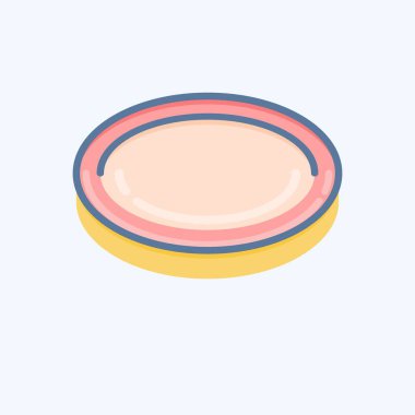 Simge Lens Filtresi. Fotoğrafçılık sembolüyle ilgili. Karalama stili. Basit dizayn edilebilir. Basit resimleme