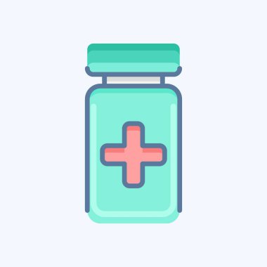 Icon Medical Volunteering. related to Volunteering symbol. doodle style. Help and support. friendship