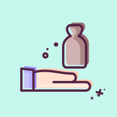 Icon Sponsorship. related to Volunteering symbol. MBE style. Help and support. friendship