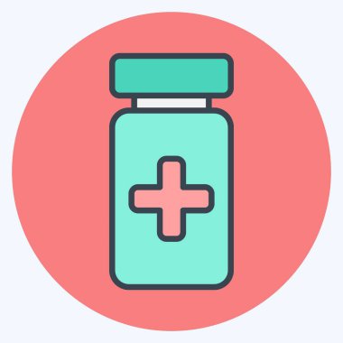 Icon Medical Volunteering. related to Volunteering symbol. color mate style. Help and support. friendship