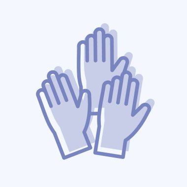 Icon Emergency. related to Volunteering symbol. two tone style. Help and support. friendship