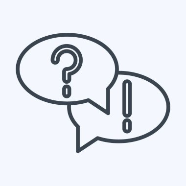 Simge Sorusu ve Cevabı. Eğitim sembolüyle ilgili. Sıra tarzı. Basit dizayn edilebilir. Basit resimleme