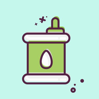 Icon Oil. related to Car Service symbol. MBE Style. repairin. engine. simple illustration