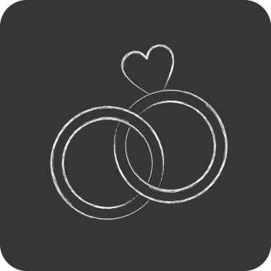 Simge halkası. Aile sembolü ile ilgili. Basit dizayn edilebilir. Basit resimleme