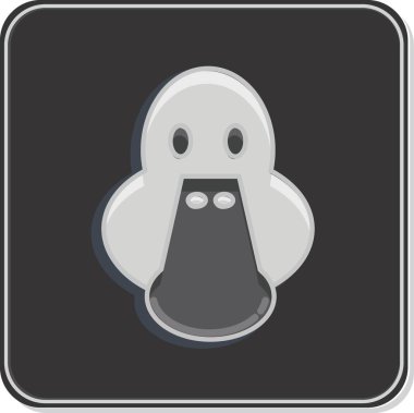 Simge ördeği. Hayvan kafası sembolüyle ilgili. Basit dizayn edilebilir. Basit resimleme