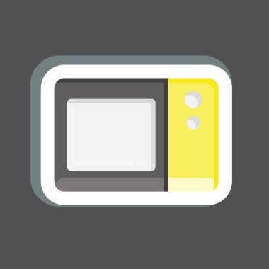 Simge Elektronik. Kara Cuma sembolüyle ilgili. Alışveriş. Basit resimleme