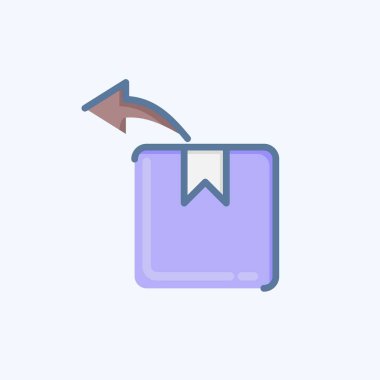 Simge Dönüyor. Kara Cuma sembolüyle ilgili. Alışveriş. Basit resimleme