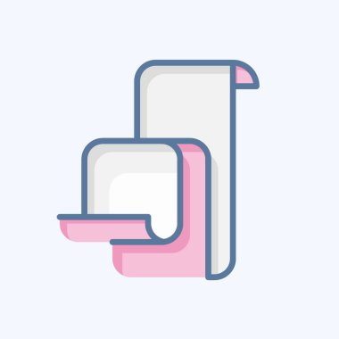 Simge Bill. Kara Cuma sembolüyle ilgili. Alışveriş. Basit resimleme