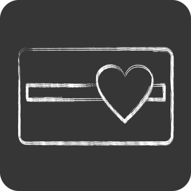 Simge Hediye Makbuzu. Kara Cuma sembolüyle ilgili. Alışveriş. Basit resimleme