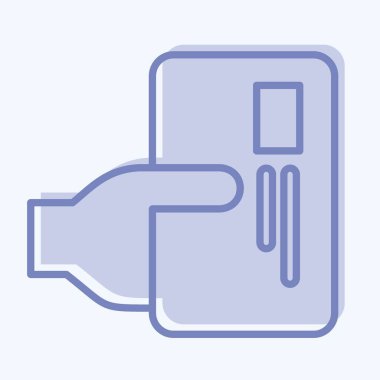 Simge Ödeme. Kara Cuma sembolüyle ilgili. Alışveriş. Basit resimleme