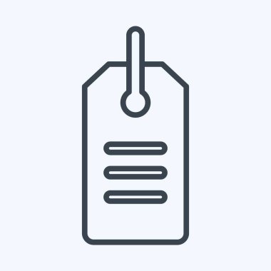 Simge İndirimi. Kara Cuma sembolüyle ilgili. Alışveriş. Basit resimleme