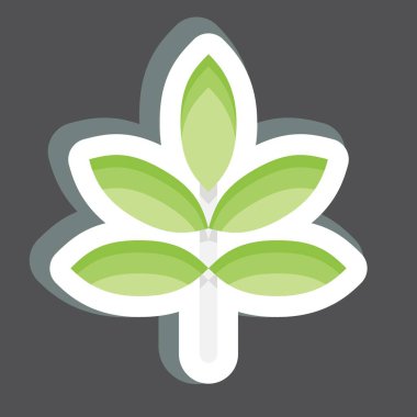 İkon glütensiz. CBD yağ sembolüyle ilgili. Basit dizayn edilebilir. Basit resimleme