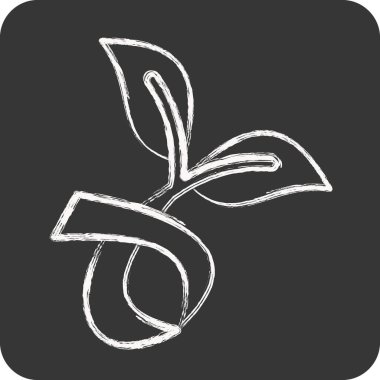 Simge% 100 organik. CBD yağ sembolüyle ilgili. Basit dizayn edilebilir. Basit resimleme