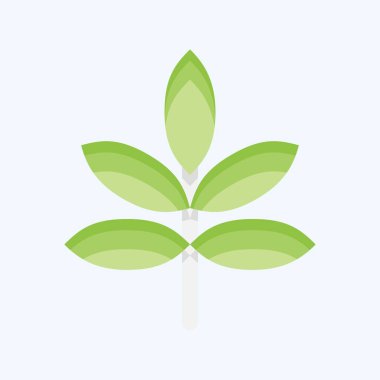 İkon glütensiz. CBD yağ sembolüyle ilgili. Basit dizayn edilebilir. Basit resimleme