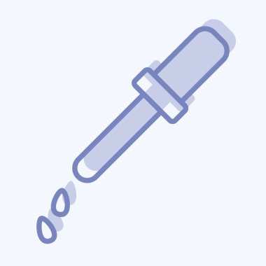 Suni Tadı Olmayan Simge. CBD yağ sembolüyle ilgili. Basit dizayn edilebilir. Basit resimleme