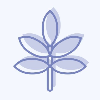 İkon glütensiz. CBD yağ sembolüyle ilgili. Basit dizayn edilebilir. Basit resimleme