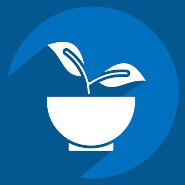 İkon% 100 vegan. CBD yağ sembolüyle ilgili. Basit dizayn edilebilir. Basit resimleme