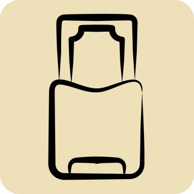 Simge Para. Kurban bayramı sembolüyle ilgili. Kabartma tarzı. İslami. ramadhan. Basit resimleme