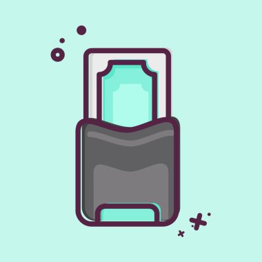 Simge Para. Kurban bayramı sembolüyle ilgili. İslami. ramadhan. Basit resimleme