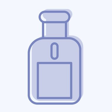 Simge parfümü. Kurban bayramı sembolüyle ilgili. İslami. ramadhan. Basit resimleme