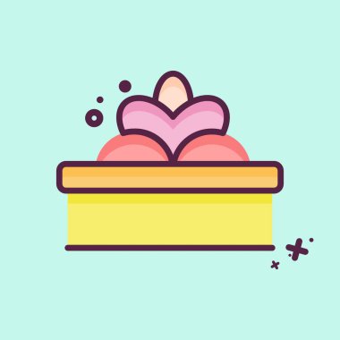 Simge Hediyeleri. Dekorasyon sembolüyle ilgili. MBE tarzı. Basit dizayn edilebilir. Basit resimleme