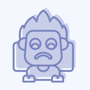 Simge Kabusu. Cadılar Bayramı sembolüyle ilgili. İki ton stili. Basit dizayn edilebilir. Basit resimleme