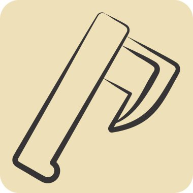 Simge Baltası. Kelt sembolüyle ilgili. El çizimi tarzı. Basit dizayn edilebilir. Basit resimleme