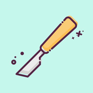 Simge neşteri. Ortopedik sembolle ilgili. MBE tarzı. Basit dizayn edilebilir. Basit resimleme