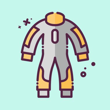 Simge Yarış Kıyafeti. Yarış sembolüyle ilgili. MBE tarzı. Basit dizayn edilebilir. Basit resimleme