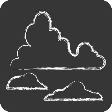 İkon Buzulu. Arjantin sembolüyle ilgili. Tebeşir stili. Basit dizayn edilebilir. Basit resimleme