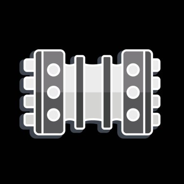 Simge Bandoneon. Arjantin sembolüyle ilgili. Parlak bir stil. Basit dizayn edilebilir. Basit resimleme