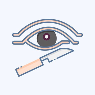 Simgesel estetik cerrahi. Bağımlılık Sözlüğü sembolüyle ilgili. Karalama stili. Basit dizayn edilebilir. Basit resimleme