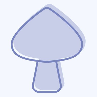 Simgesel halüsinojenik. Bağımlılık Sözlüğü sembolüyle ilgili. İki ton stili. Basit dizayn edilebilir. Basit resimleme