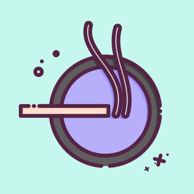 Simge Tütünü. Bağımlılık Sözlüğü sembolüyle ilgili. MBE tarzı. Basit dizayn edilebilir. Basit resimleme