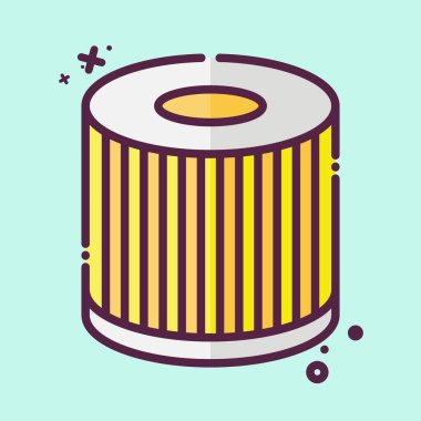 Simge Filtresi. Yedek Parça sembolüyle ilgili. MBE tarzı. Basit dizayn edilebilir. Basit resimleme