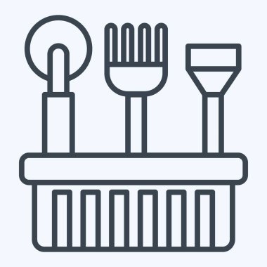 Simge Arıcı Arısı Arısı. Apiary sembolüyle ilgili. Sıra tarzı. Basit dizayn edilebilir. Basit resimleme