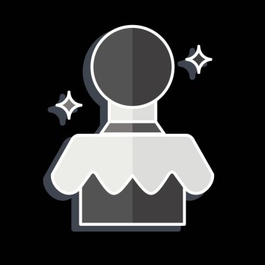 Simge Sihirli Top. Lunapark sembolüyle ilgili. Parlak bir stil. Basit dizayn edilebilir. Basit resimleme