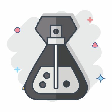 Simge parfümü. Suudi Arabistan sembolüyle ilgili. Çizgi roman. Basit dizayn edilebilir. Basit resimleme