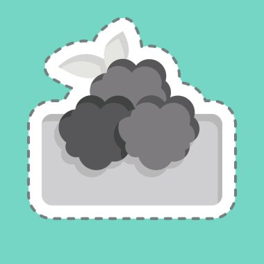 Etiket hattı Falafel 'i kesti. Suudi Arabistan sembolüyle ilgili. Basit dizayn edilebilir. Basit resimleme