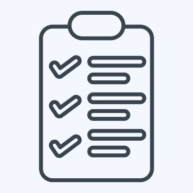 Simge Kontrol Listesi. İş Analizi sembolüyle ilgili. satır biçimi basit tasarım düzenlenebilir. Basit resimleme