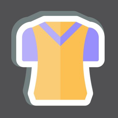 Çıkartma maşası. Kamp sembolüyle ilgili. Basit dizayn edilebilir. Basit resimleme