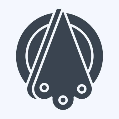 Simge peçeteleri. Kamp sembolüyle ilgili. Kabartma tarzı. Basit dizayn edilebilir. Basit resimleme