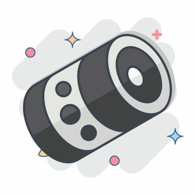 Simge şampuanı. Kamboçya sembolüyle ilgili. Çizgi roman. Basit dizayn edilebilir. Basit resimleme