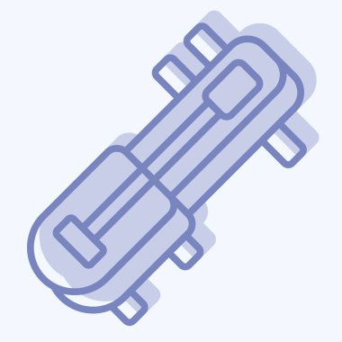 Simge Krapeu. Kamboçya sembolüyle ilgili. İki ton stili. Basit dizayn edilebilir. Basit resimleme